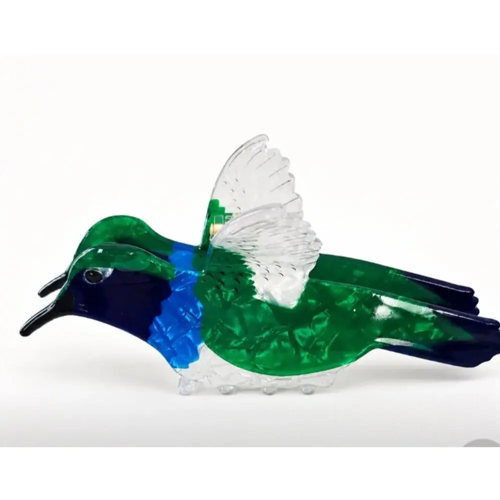 Acetate Bird Hair Claw Clip New